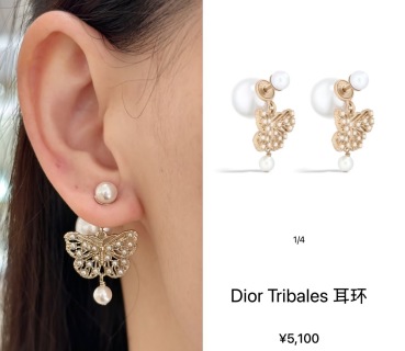 디올 귀걸이 135136 Dior Earrings