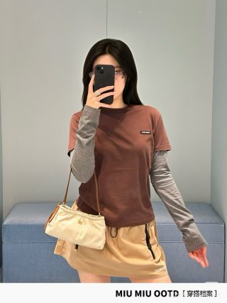 미우미우 여성 긴팔 135314 Miu Miu Long Sleeve