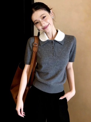 미우미우 여성 반팔 135362 Miu Miu T Shirt
