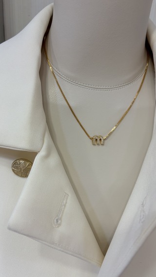 미우미우 26SS 목걸이 135603 Miu Miu Necklace
