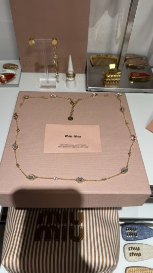 미우미우 목걸이 135625 Miu Miu Necklace