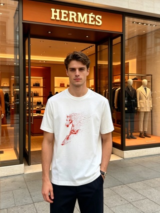 에르메스 남성 반팔 136507 Hermes T Shirt