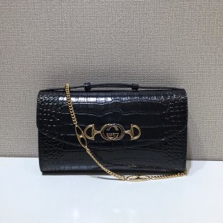 구찌 애니멀 프린트 크로커다일 가방 572375