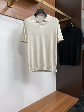 로로피아나 남성 린넨 폴로 반팔 티셔츠 139003