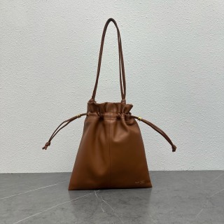 셀린느 드로스트링 램스킨 숄더백 123662