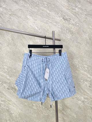 디올 오블리크 프린트 남성 반바지 26SS