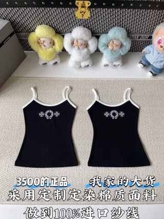 크롬하츠 여성 로고 프린트 캐미솔 139632