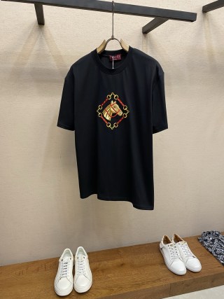 구찌 로고 자수 프린트 반팔 티셔츠 남녀공용 1436 Gucci T Shirt