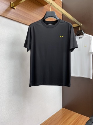 펜디 로고 코튼 라운드넥 반팔 티셔츠 1822 Fendi T Shirt
