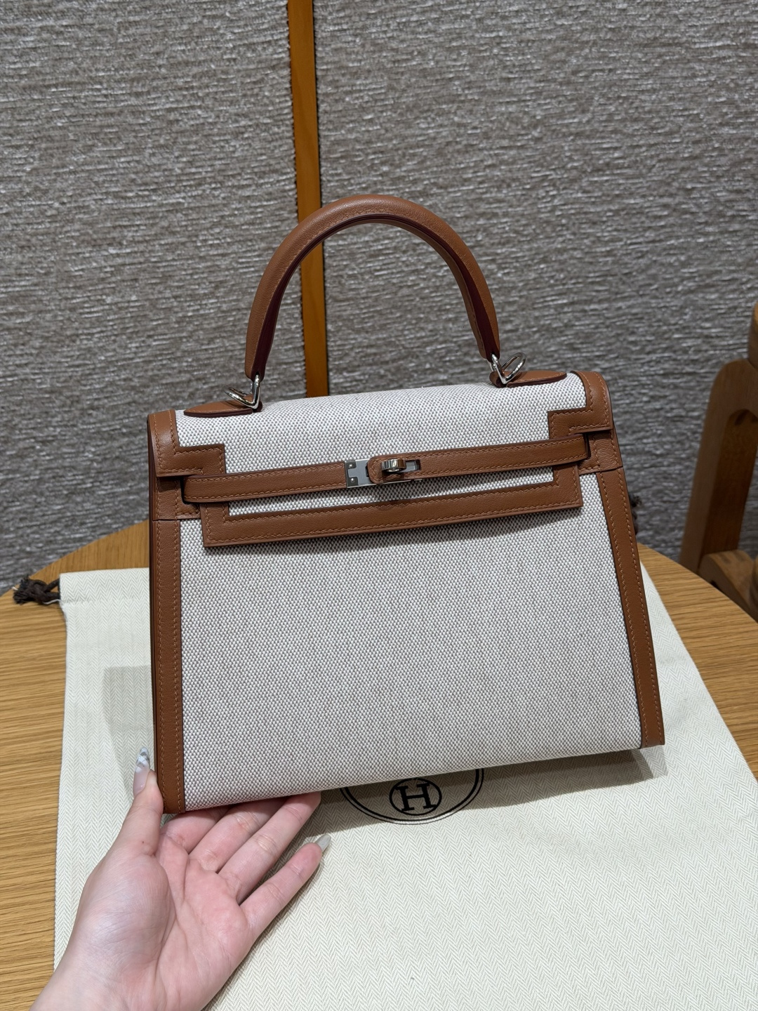에르메스 켈리백 25 골드 실버 하드웨어 18374 Hermes Bag