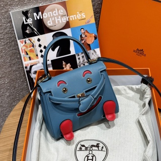 에르메스 켈리돌백 데님 블루 18416 Hermes Bag