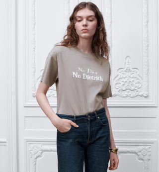 디올 여성 CD로고 반팔 티셔츠 레플리카 19066 Dior Women T Shirt