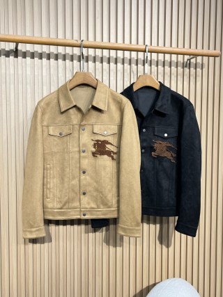 버버리 2025FW 자수 프린트 패치 자켓 남성 19151 Burberry