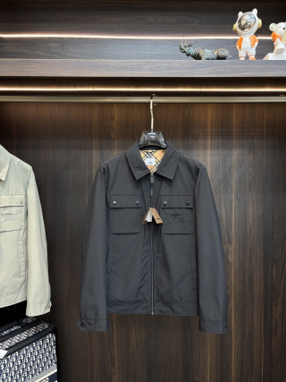 버버리 로고 자수 프린트 자켓 19252 Burberry