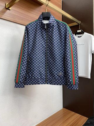 구찌 슬림핏 집업 자켓 남성 19305 Gucci