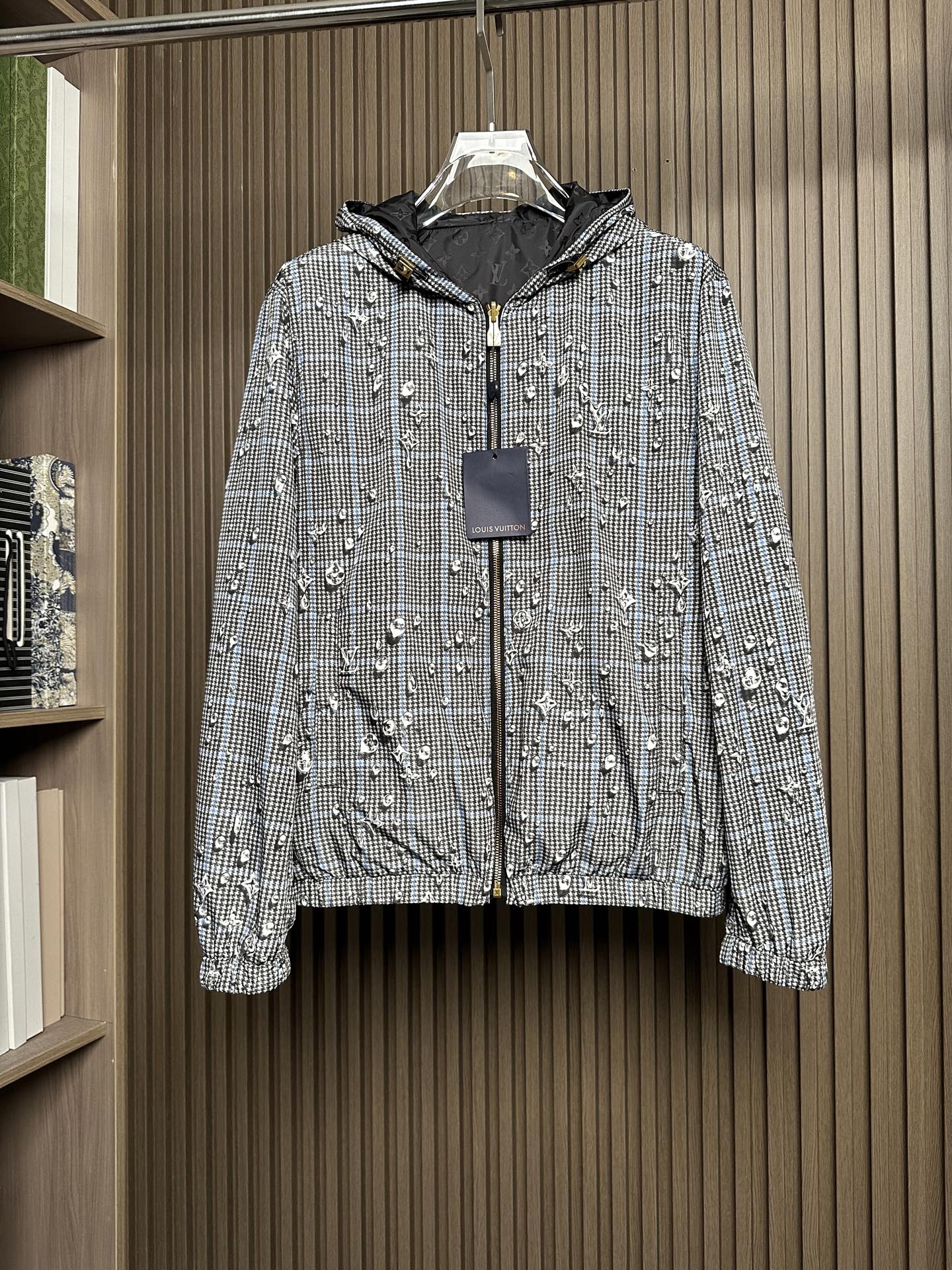 루이비통 26SS 컬렉션 후드 리버서블 재킷 19365 Louis Vuitton