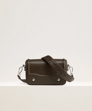 르메르 란셀 미니 크로스백 브라운 레더 8848 Lemaire Bag