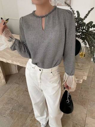 샤넬 명품 긴팔 상의 여성의류 레플리카 24781 Chanel Women Long Sleeve