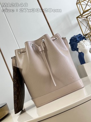 루이비통 M12848 화이트 노에 버킷백 MM 라지 에피 Louis Vuitton Bag