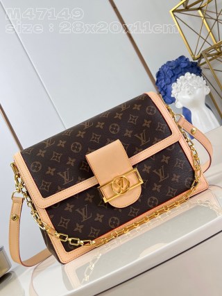 루이비통 M47149 도핀 핸드백 숄더백 라지 모노그램 Louis Vuitton Bag