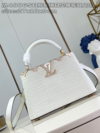 루이비통 M48865 화이트 카푸신 핸드백 미니 스몰 Louis Vuitton Bag