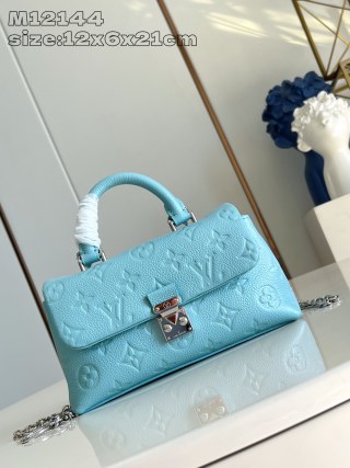 루이비통 M12144 블루 핸드백 나노 미니 모노그램 앙프렝뜨 Louis Vuitton Bag