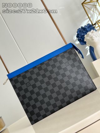 루이비통 N00088 블랙 포쉐트 핸드백 미디엄 모노그램 Louis Vuitton Bag
