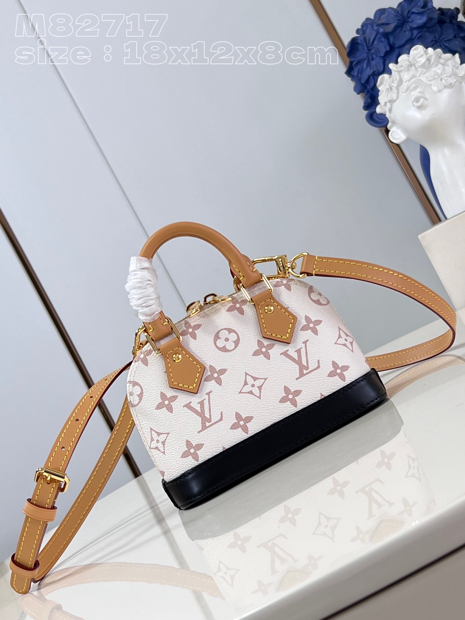 루이비통 M82717 화이트 알마 핸드백 나노 Louis Vuitton Bag