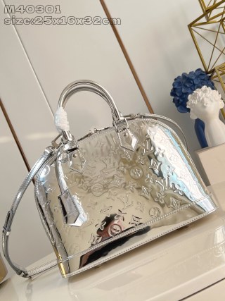 루이비통 M40301 실버 알마 핸드백 BB 에피 Louis Vuitton Bag