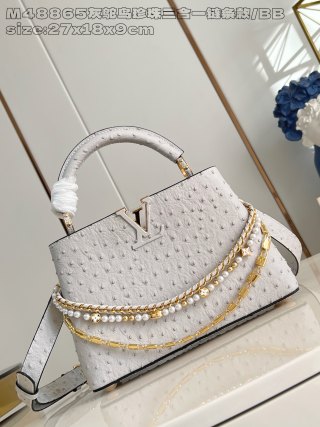 루이비통 M48865 그레이 카푸신 핸드백 BB 스몰 Louis Vuitton Bag