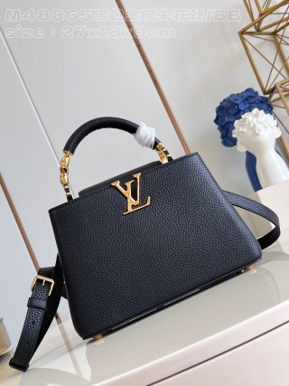 루이비통 M48865 블랙 카푸신 핸드백 미니 스몰 Louis Vuitton Bag