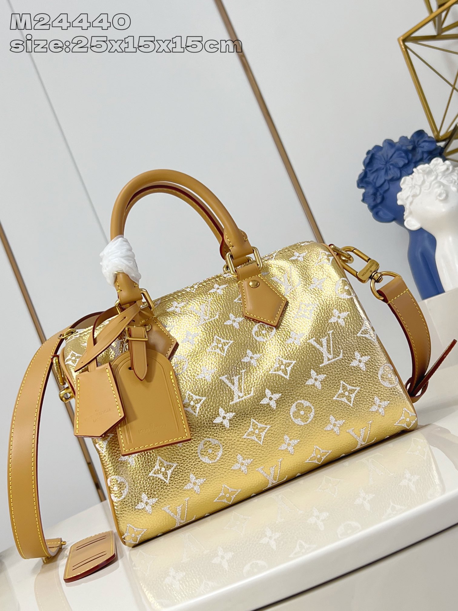 루이비통 M24440 골드 스피디 핸드백 모노그램 Louis Vuitton Bag