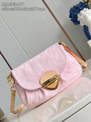 루이비통 M13347 핑크 핸드백 모노그램 데님 Louis Vuitton Bag
