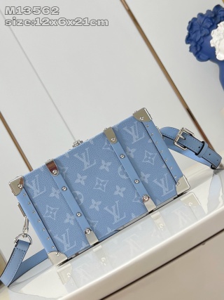 루이비통 M13562 블루 월릿 핸드백 모노그램 Louis Vuitton Bag
