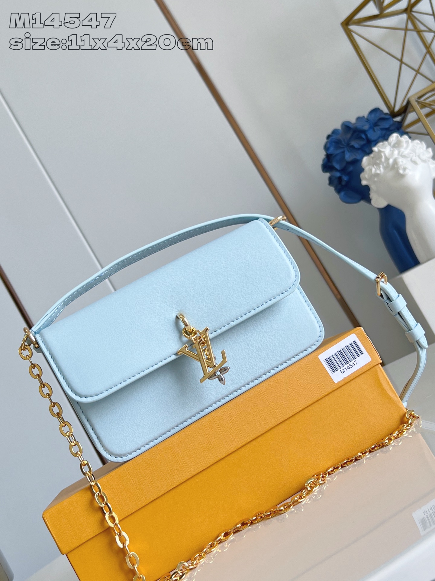 루이비통 M14547 블루 핸드백 Louis Vuitton Bag