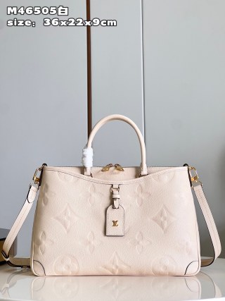 루이비통 M46505 화이트 핸드백 미디엄 모노그램 앙프렝뜨 트리아농 Louis Vuitton Bag