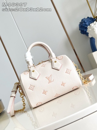 루이비통 M46397 크림 스피디 핸드백 모노그램 앙프렝뜨 Louis Vuitton Bag
