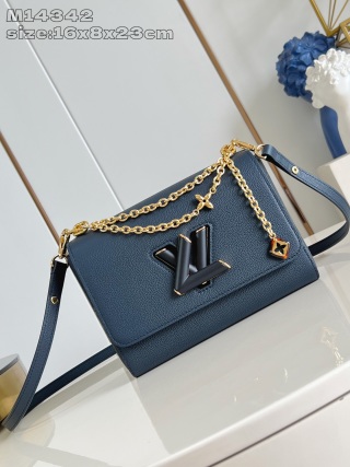 루이비통 M14342 블루 핸드백 미디엄 모노그램 Louis Vuitton Bag