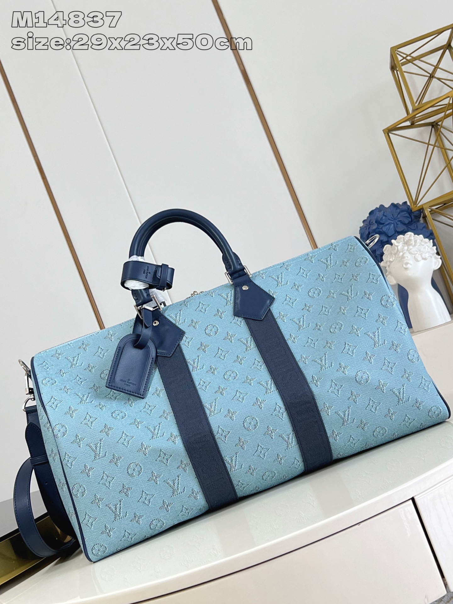 루이비통 M14837 블루 키폴 모노그램 Louis Vuitton Bag