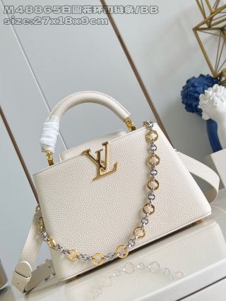 루이비통 M48865 화이트 카푸신 핸드백 BB 스몰 Louis Vuitton Bag