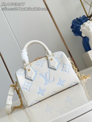 루이비통 M46397 화이트 스피디 핸드백 모노그램 앙프렝뜨 Louis Vuitton Bag