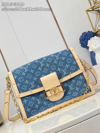 루이비통 M13319 도핀 핸드백 라지 모노그램 데님 Louis Vuitton Bag