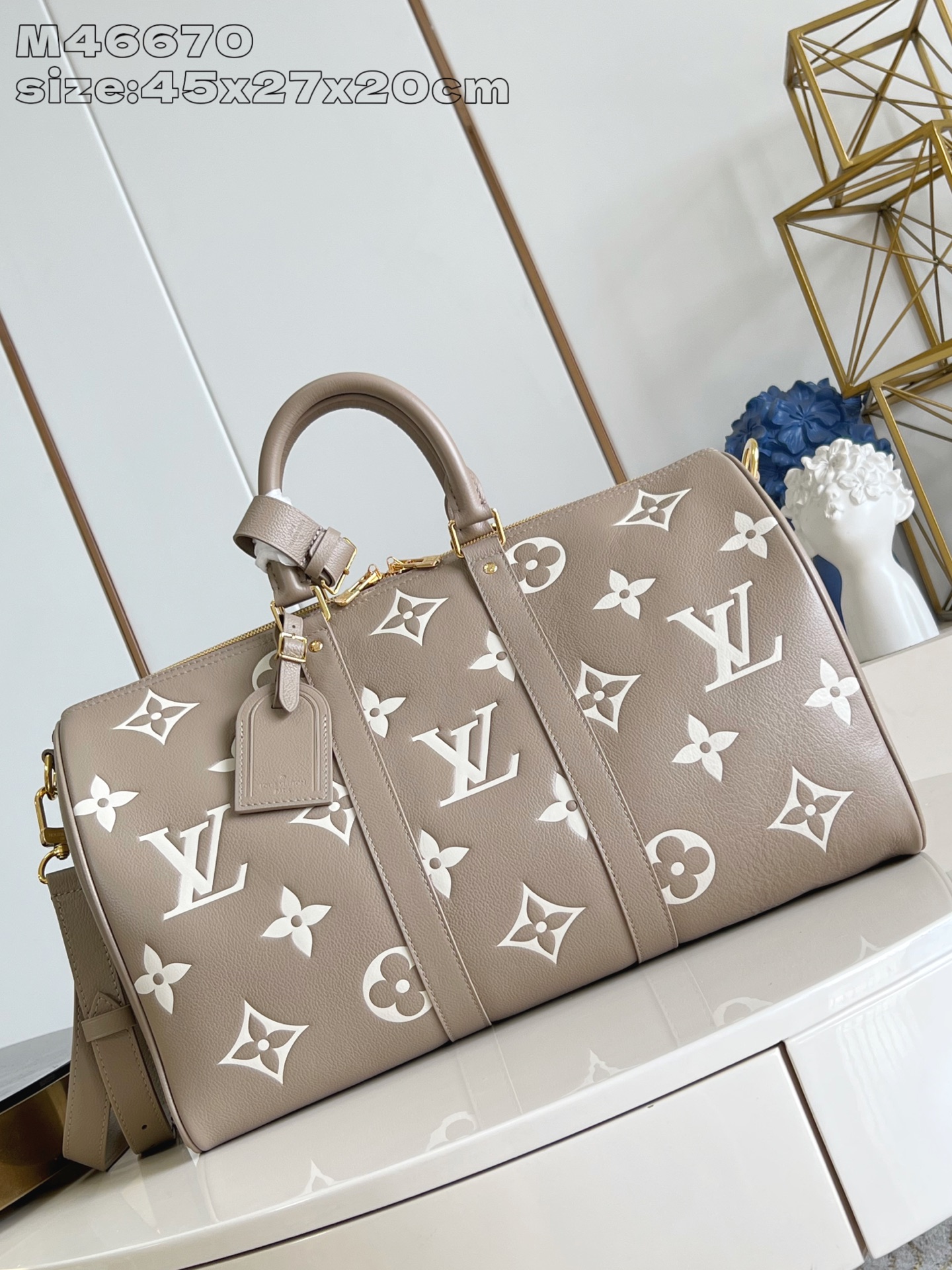 루이비통 M46670 그레이 키폴 모노그램 앙프렝뜨 Louis Vuitton Bag