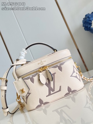 루이비통 M45608 화이트 핸드백 MM 스몰 모노그램 Louis Vuitton Bag