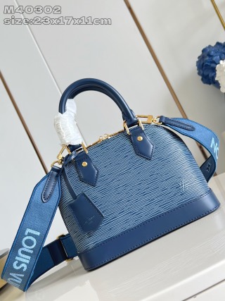 루이비통 M40302 화이트 알마 핸드백 숄더백 BB 모노그램 에피 Louis Vuitton Bag