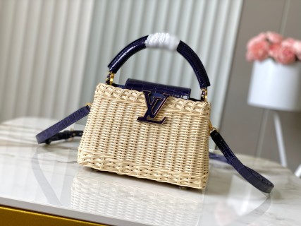 루이비통 N85520 블루 카푸신 핸드백 Louis Vuitton Bag