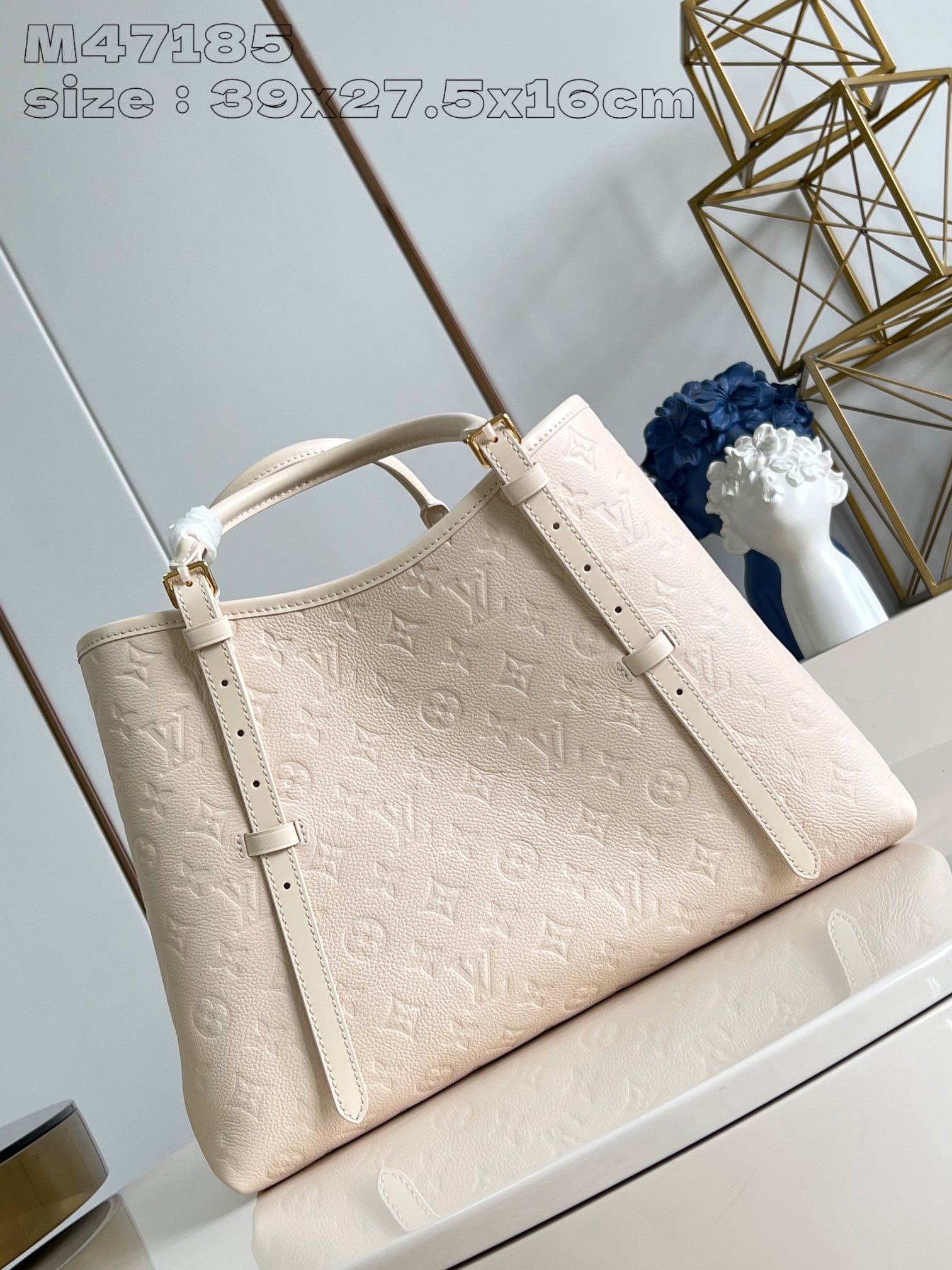 루이비통 M47185 화이트 토트백 핸드백 MM Louis Vuitton Bag