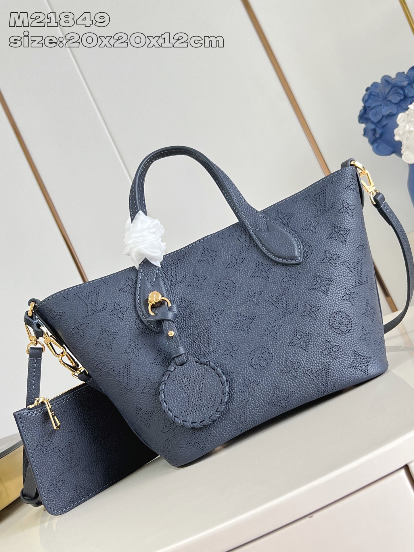 루이비통 M21849 블루 핸드백 스몰 Louis Vuitton Bag
