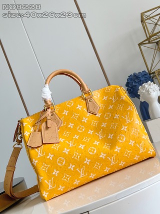 루이비통 N88228 옐로우 스피디 핸드백 모노그램 Louis Vuitton Bag