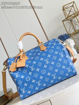 루이비통 N88228 블루 스피디 핸드백 모노그램 Louis Vuitton Bag
